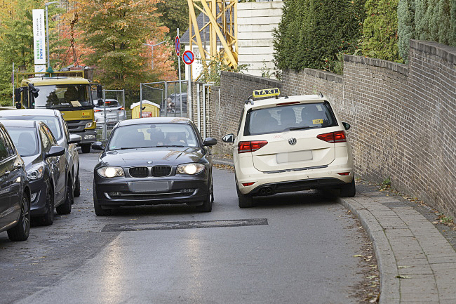 Sanatoriumstra&szlig;e Ausweichverkehr